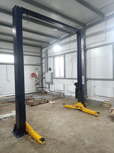 OPT-5W OPTIMUS (380V) Подъемник двухстоечный, верхняя синхронизация, г/п 4 т, 380В